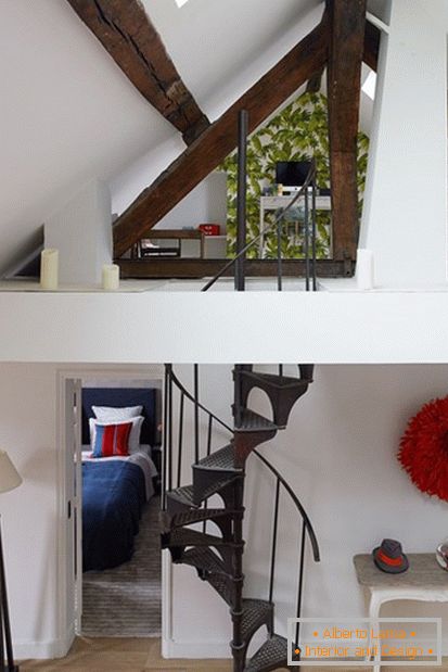 Bellissimi motivi francesi nella decorazione delle scale