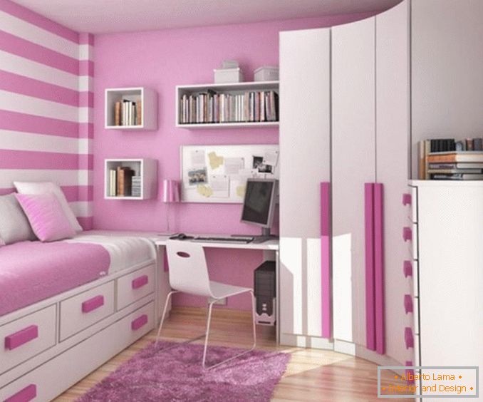 Dormitorio per una ragazza