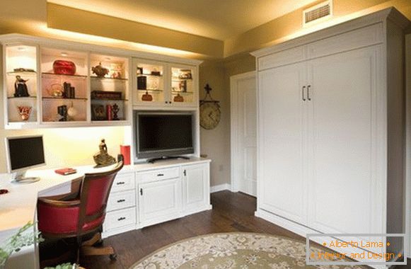 Cabinet accogliente in stile classico