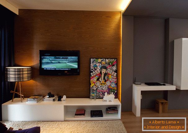 Interior design di appartamento a San Paolo