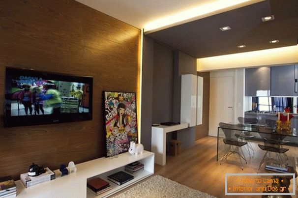 Interior design di appartamento a San Paolo