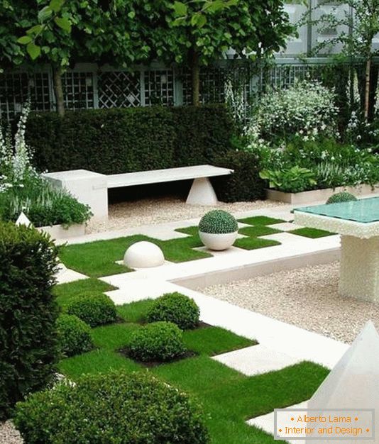 Idea per un giardino elegante