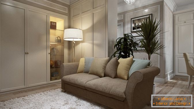 Design elegante appartamento nei toni del beige