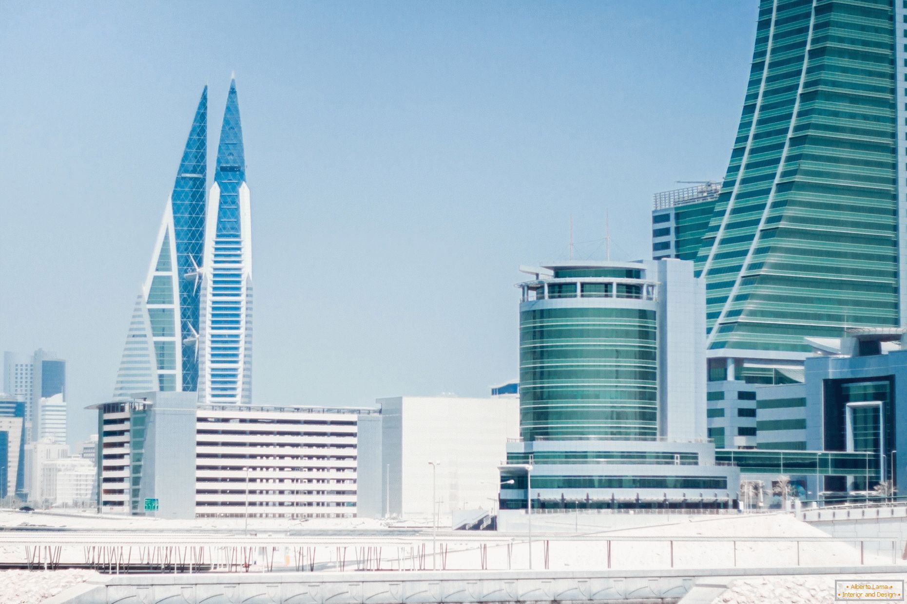 Architettura moderna del Bahrain