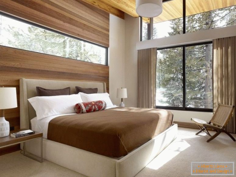 Amazing-master-camera da letto-Comfort-elegante-e-bianco-moderno-tavolo-lampada-con-marrone-minimalis-testata