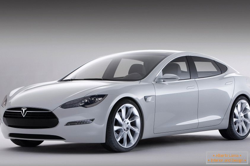 disegno кузова Tesla