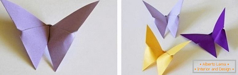 Farfalle di origami