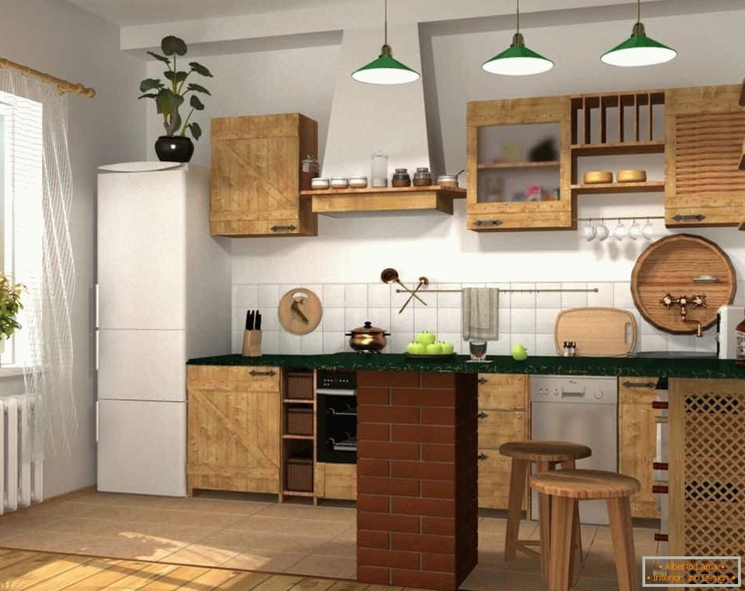 Decorazioni da cucina in stile country