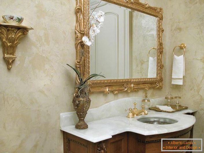 Il veneziano штукатурка в ванной комнате в стиле модерн.