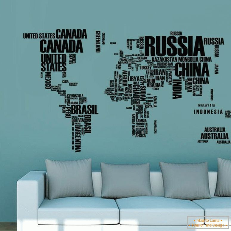 Mappa dei paesi