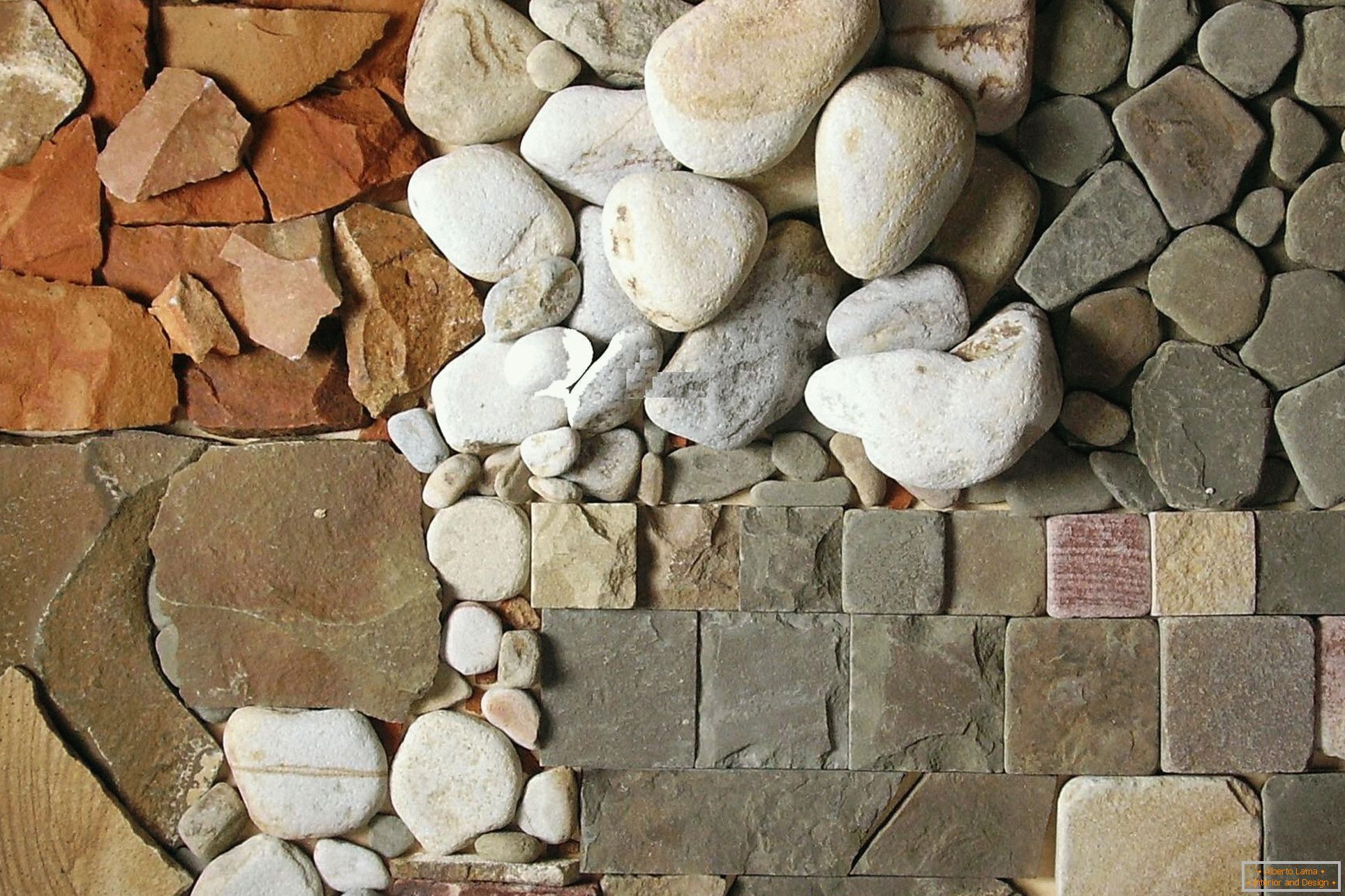 Tipi di pietre per la decorazione della parete 