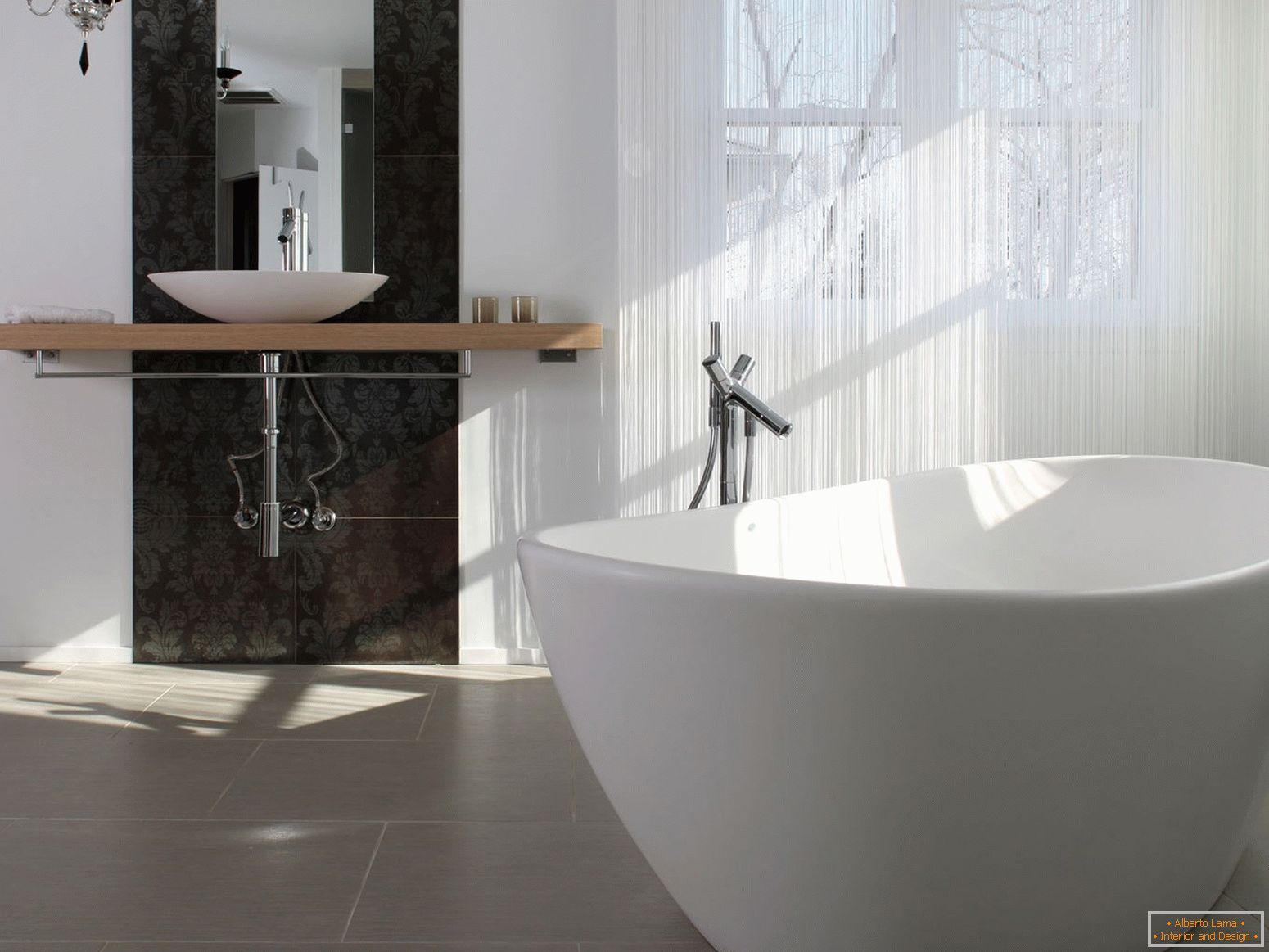 Lusso e semplicità nel design del bagno