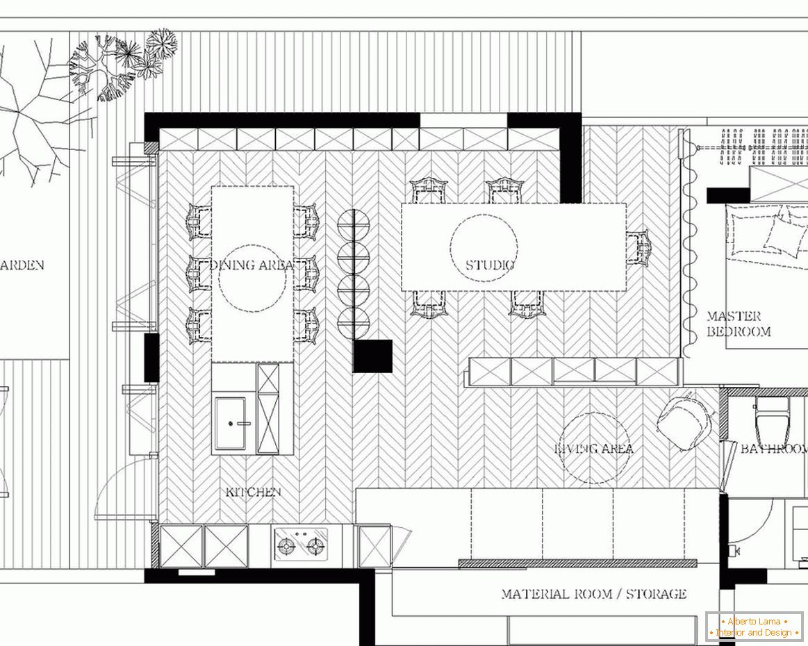 Il layout di una piccola casa