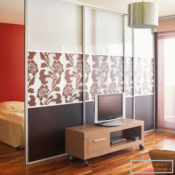 Interior design di un piccolo appartamento - layout della camera