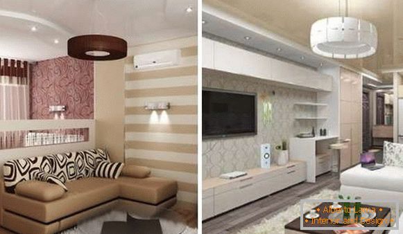 Interior design di un piccolo appartamento - le migliori idee 2017