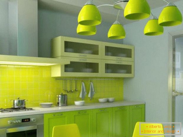 design moderno della cucina nell'appartamento фото