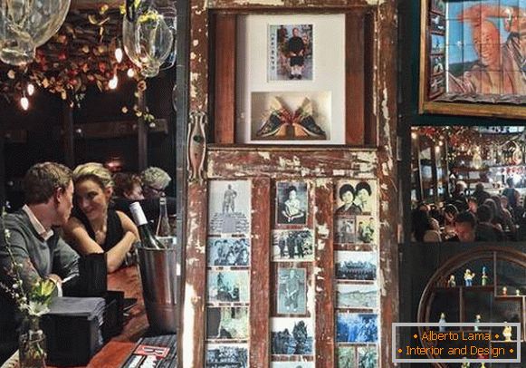 Decorazioni e decorazioni del bar-caffetteria - foto Mamasan