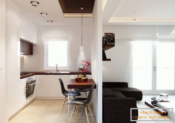 Un appartamento di 40 mq in stile minimalista