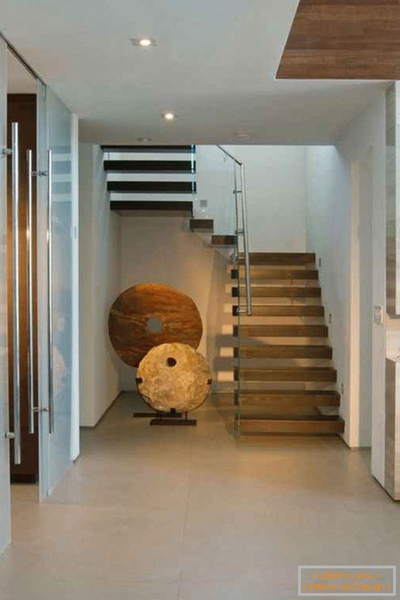 interior design del corridoio della casa, foto 44