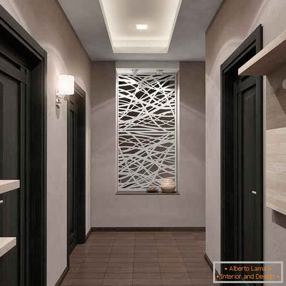 foto di interior design del corridoio nella casa privata, foto 57