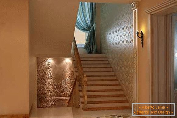 design moderno del corridoio in casa, foto 63