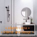 Design del bagno in appartamento