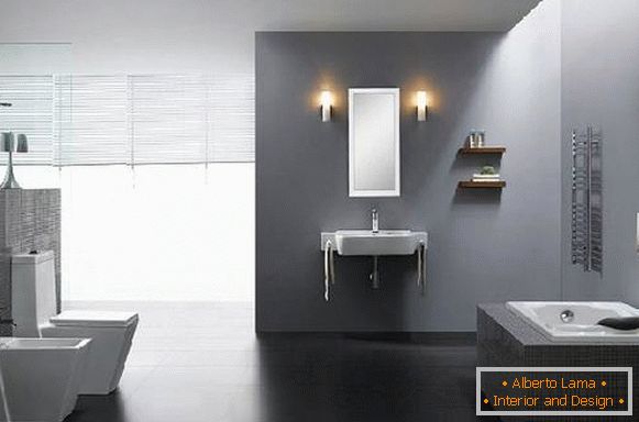 design del bagno combinato con un bagno, foto 38