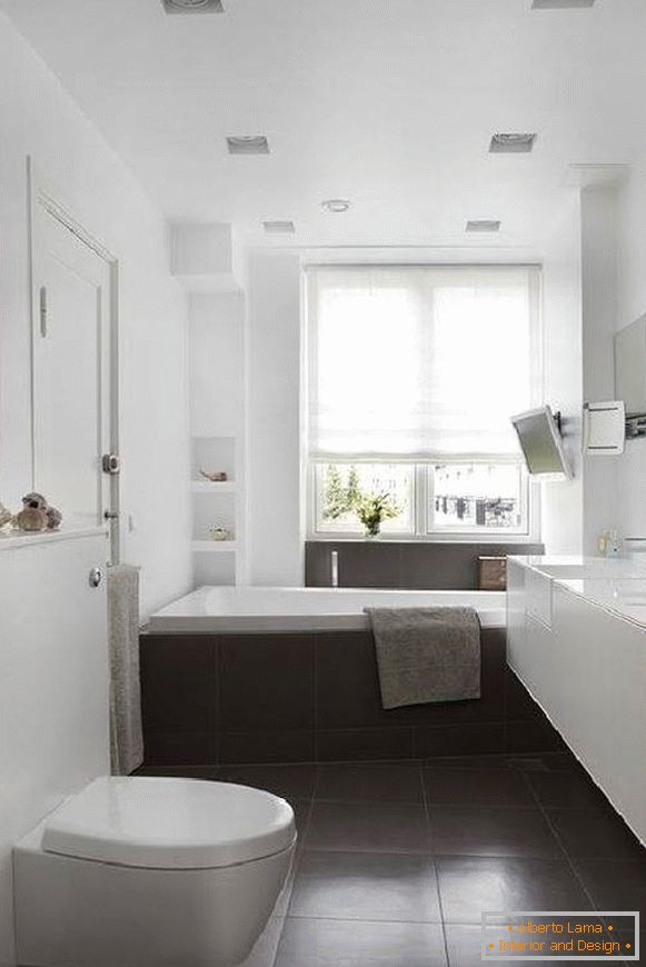 design del bagno combinato con servizi igienici, foto 39
