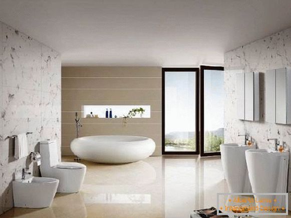 design del bagno con wc, foto 41