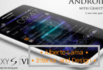 I progettisti hanno presentato il concetto Galaxy S6