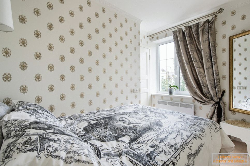 Camera da letto di appartamenti di lusso da Maria Dadiani