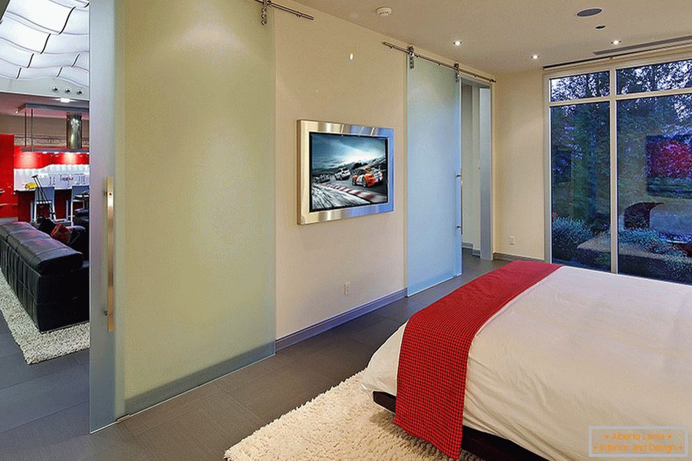 Design della camera da letto nella West Bellevue House