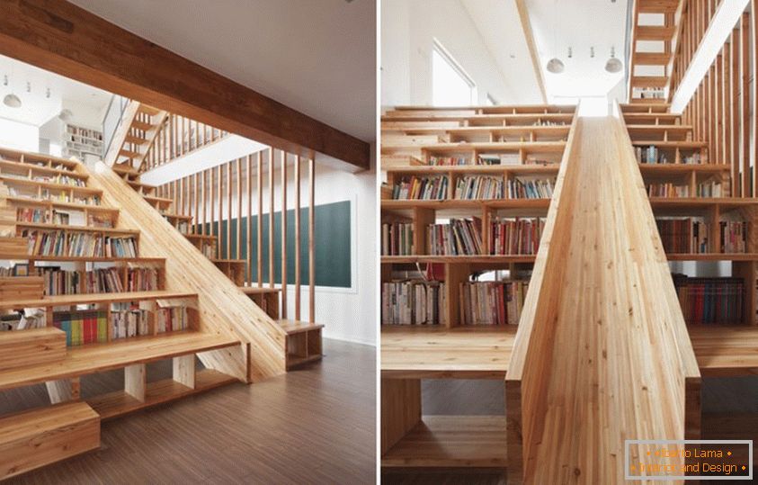 Libreria di scale insolita