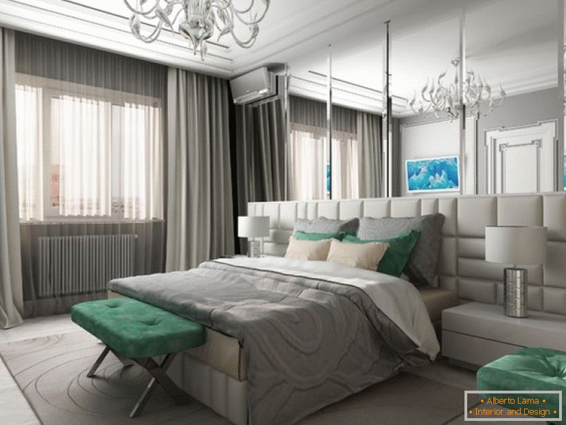 Camera da letto in stile europeo