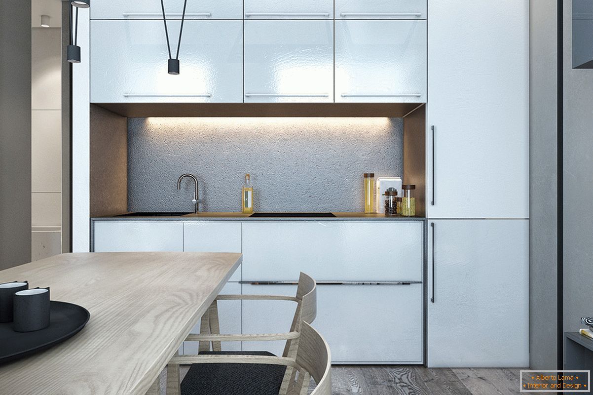 Design per un piccolo appartamento in stile scandinavo