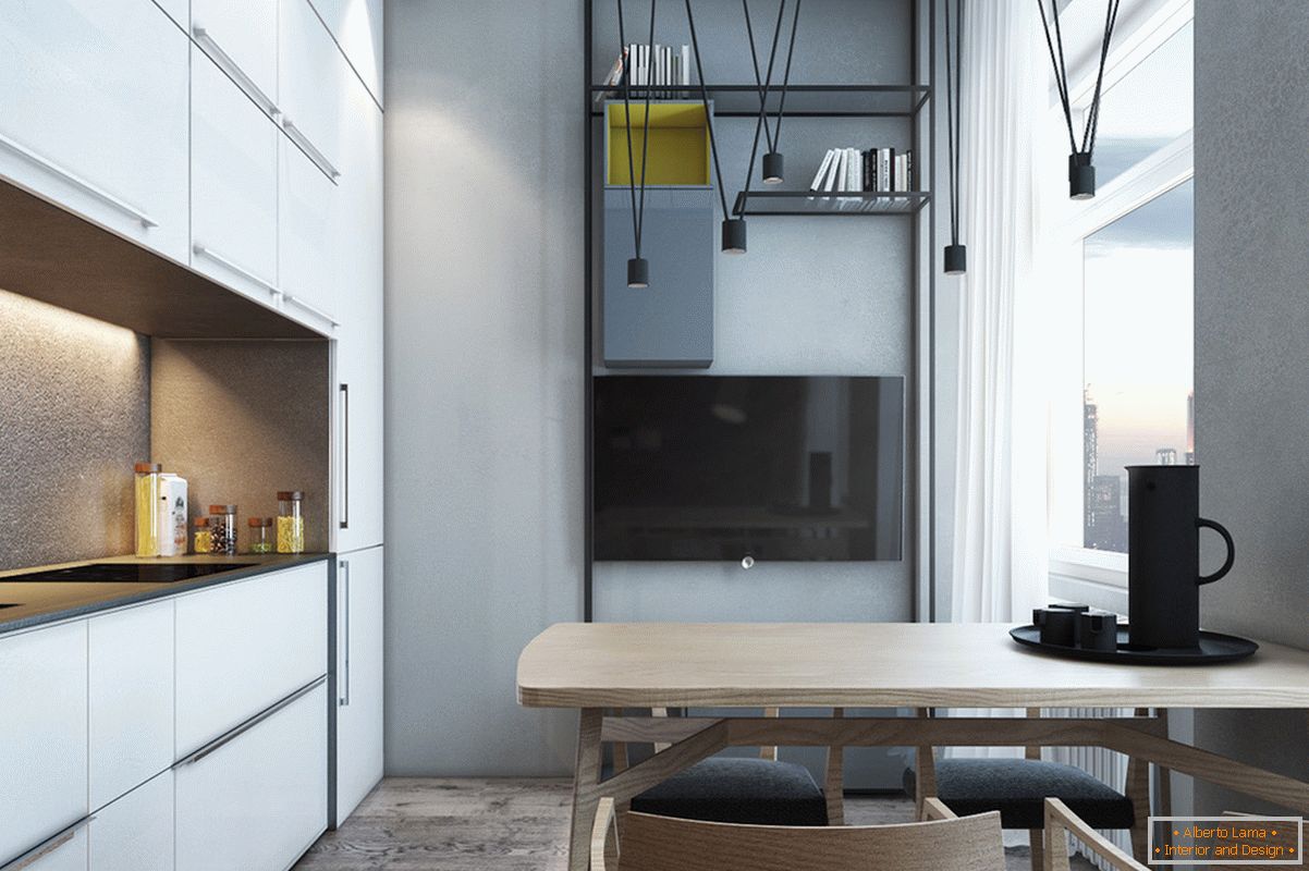 Design per un piccolo appartamento in stile scandinavo - фото 2
