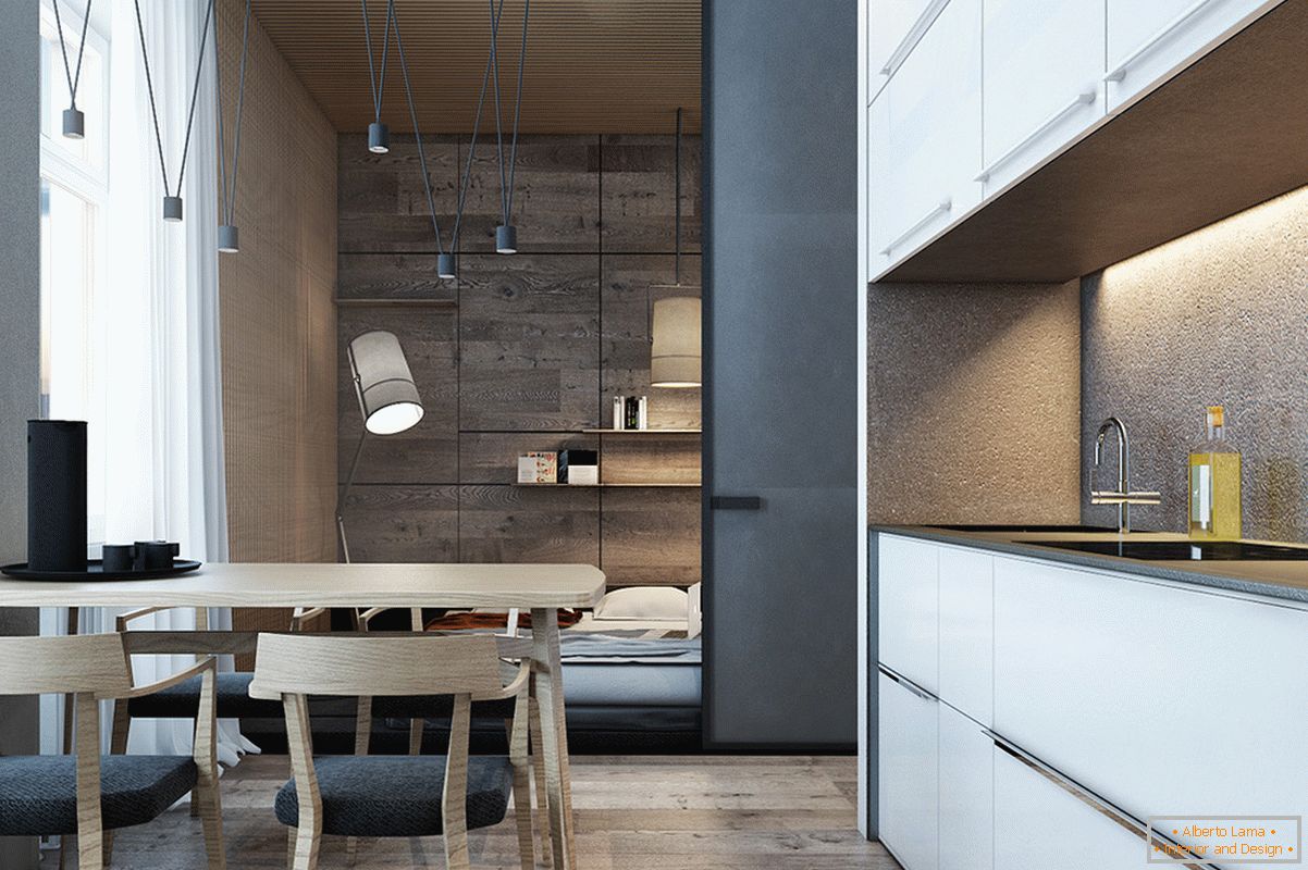 Design per un piccolo appartamento in stile scandinavo - фото 3