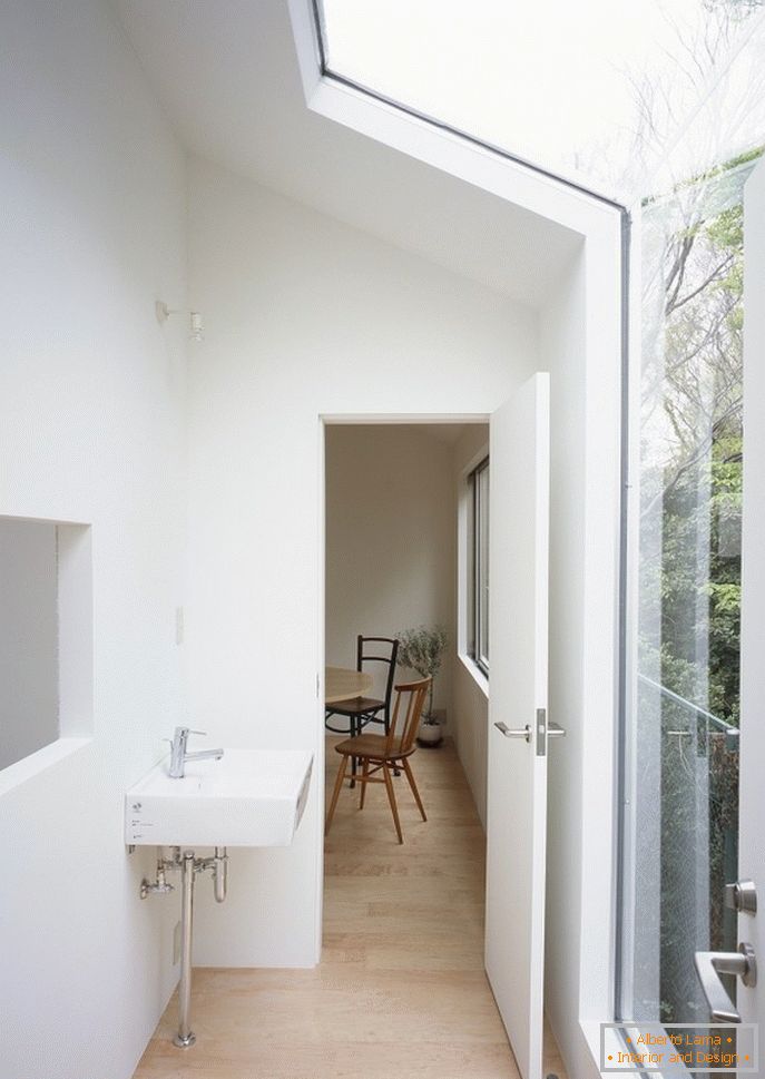 Interior design in minimalismo