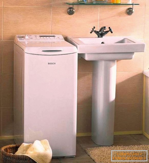 design del bagno con lavatrice, foto 22