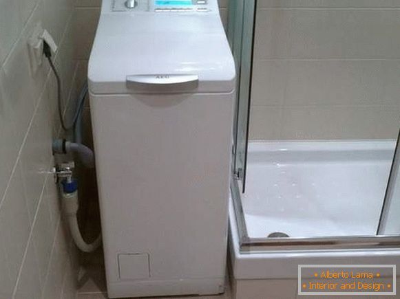 bagno con lavatrice design fotografico, foto 31