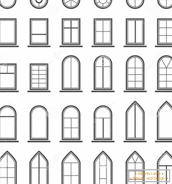 Quali finestre sono migliori: scegli la forma delle finestre per la casa