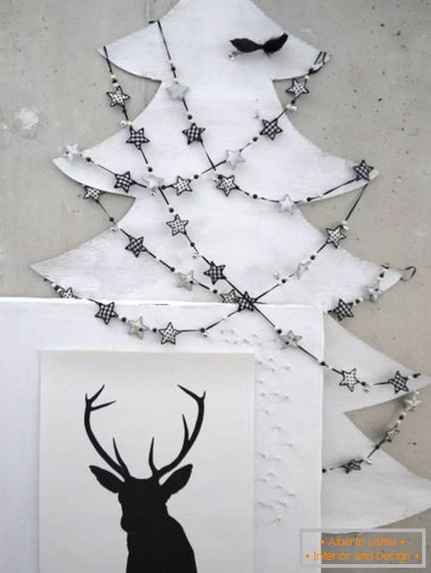 Natale-albero-on-the-wall
