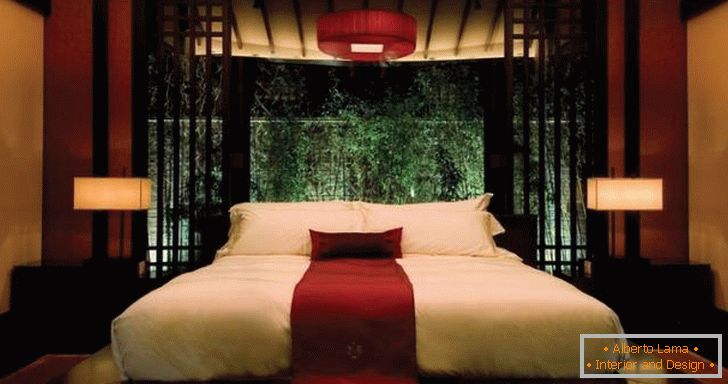 Design della camera da letto a Banyan Tree Lijiang