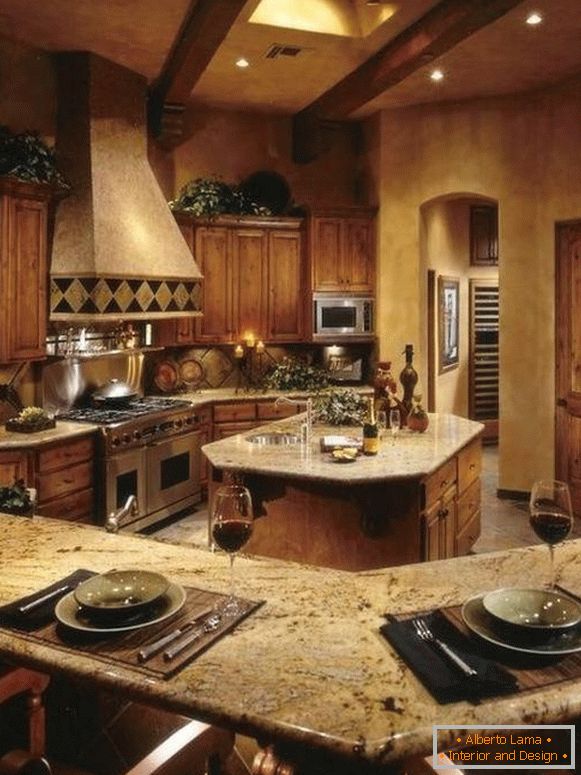 cucina in legno massiccio, foto 3