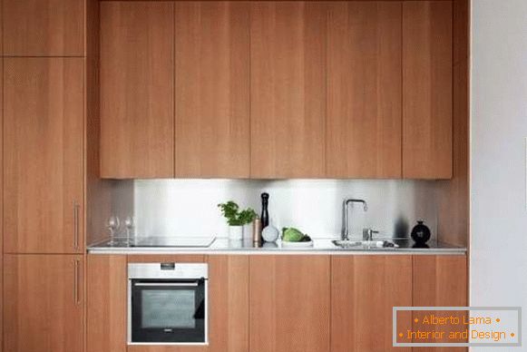 Design moderno della cucina in piccoli appartamenti studio 30 кв м