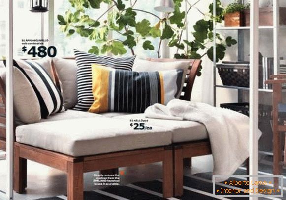 Elegante catalogo di mobili da balcone IKEA 2015