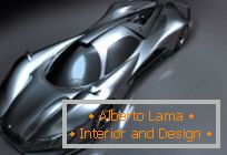 Mercedes SL GTR - una concept car dal designer Mark Khostler