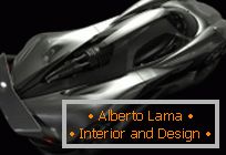 Mercedes SL GTR - una concept car dal designer Mark Khostler