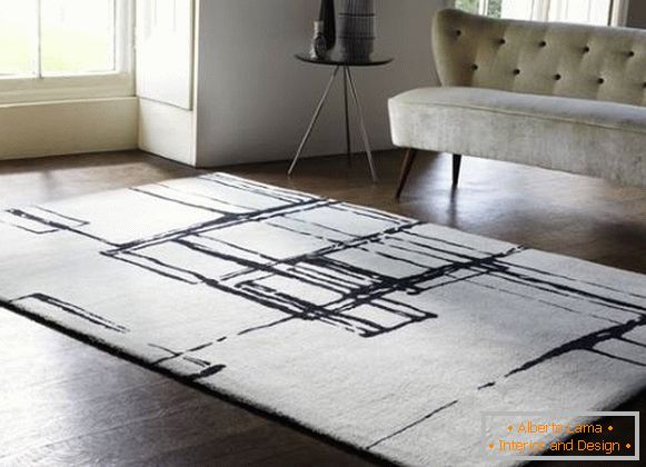 I migliori tappeti e tappeti moderni sul pavimento: 27 foto