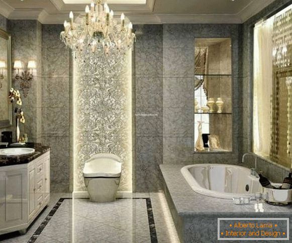 Design di lusso per il bagno